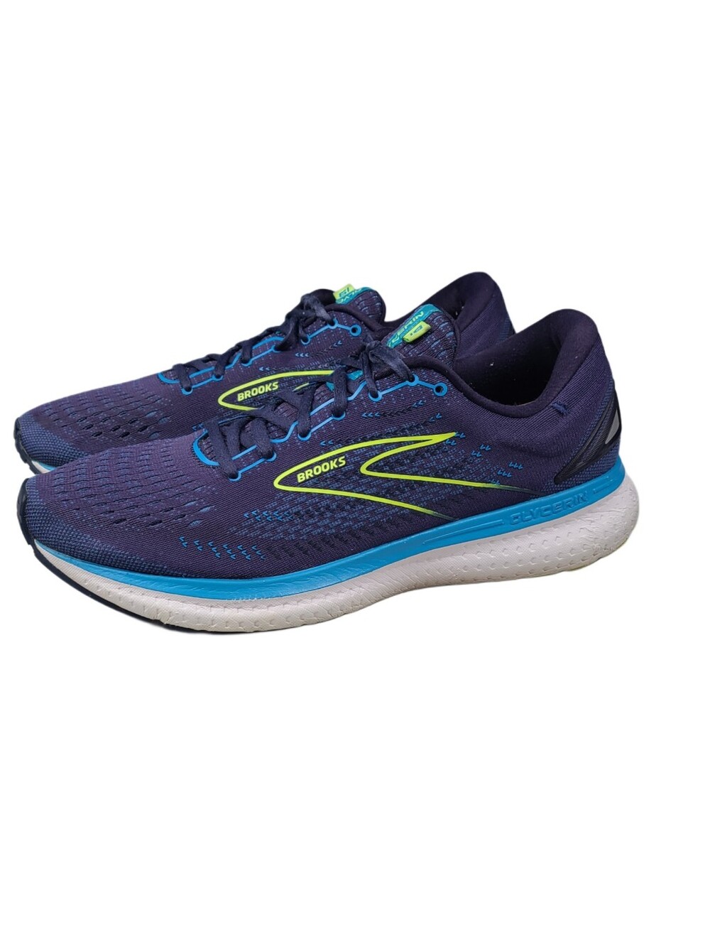 Brooks Glycerin 21 Blue 13 D Men's Sneakers Running Shoes